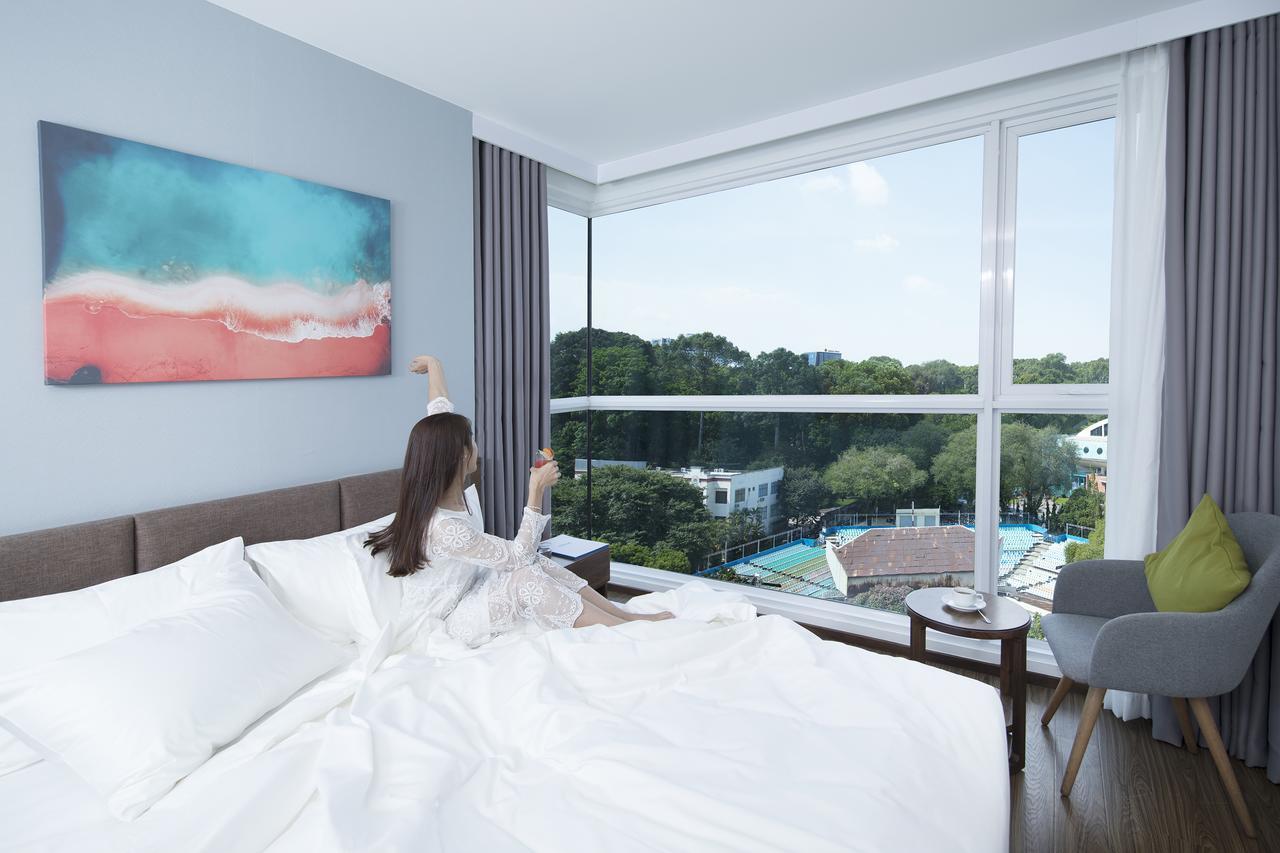הו צ'י מין סיטי The Blue Hotel מראה חיצוני תמונה